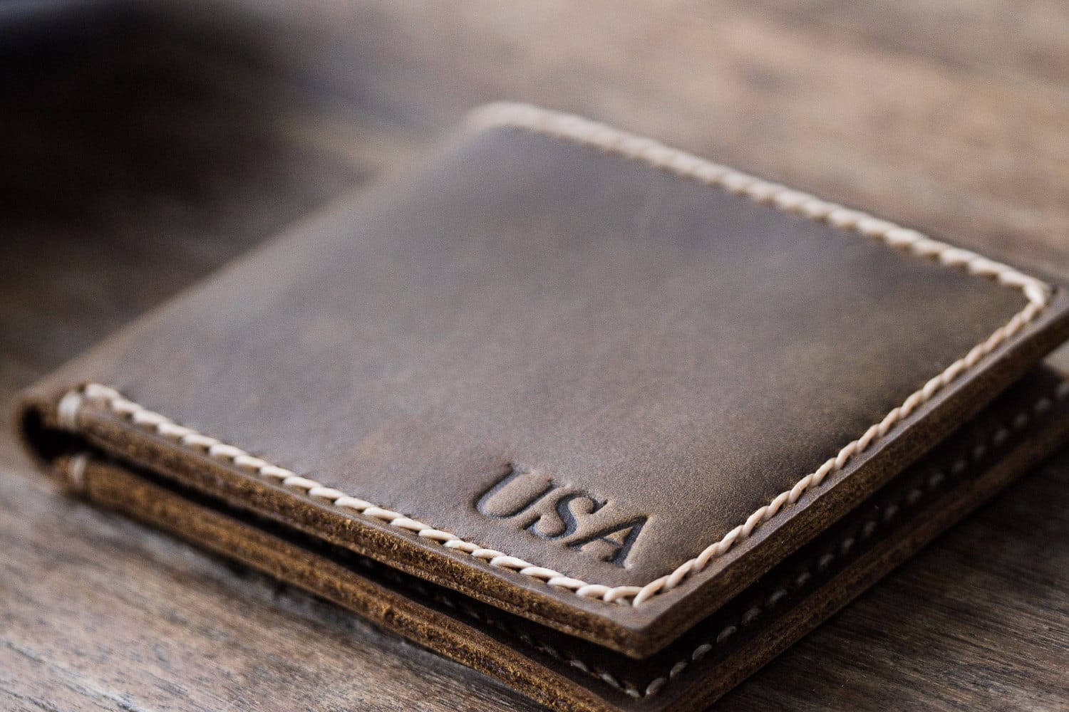Big Texas Leather Wallet Personalized - JooJoobs