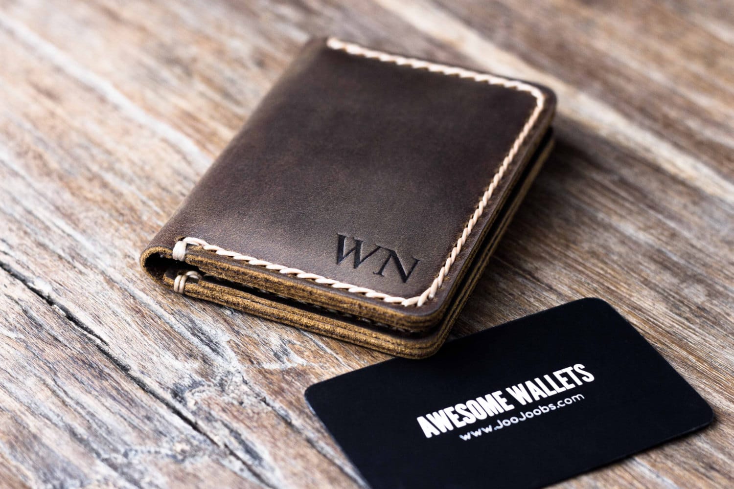 Credit Card Wallet for Men Personalized - JooJoobs