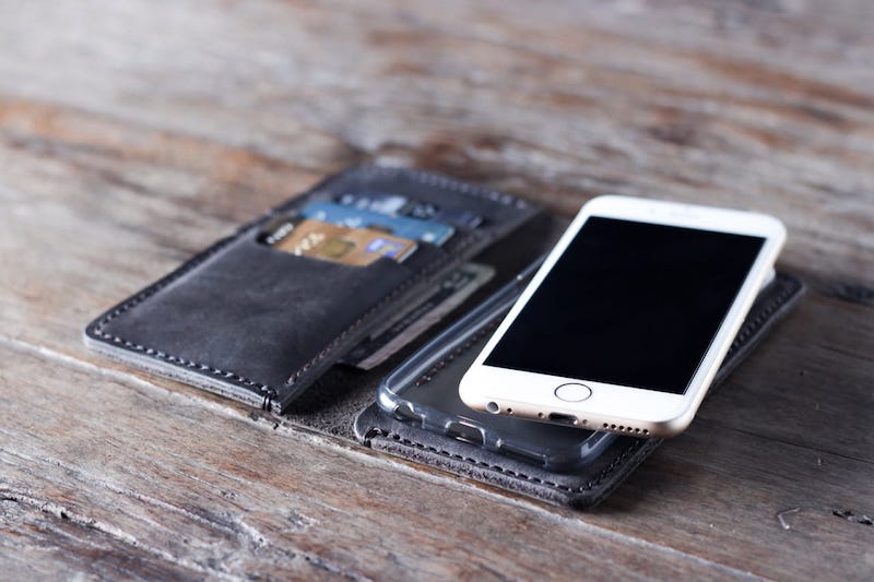 Leather iPhone 11 Pro Max Wallet Case [All iPhone Devices] 3