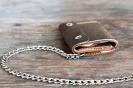 Leather Trifold Chain Wallet 2