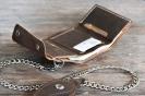 Leather Trifold Chain Wallet 5