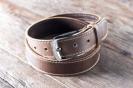 Mens Brown Leather Belt [Handmade] [Personalized] [Free Shipping] 3