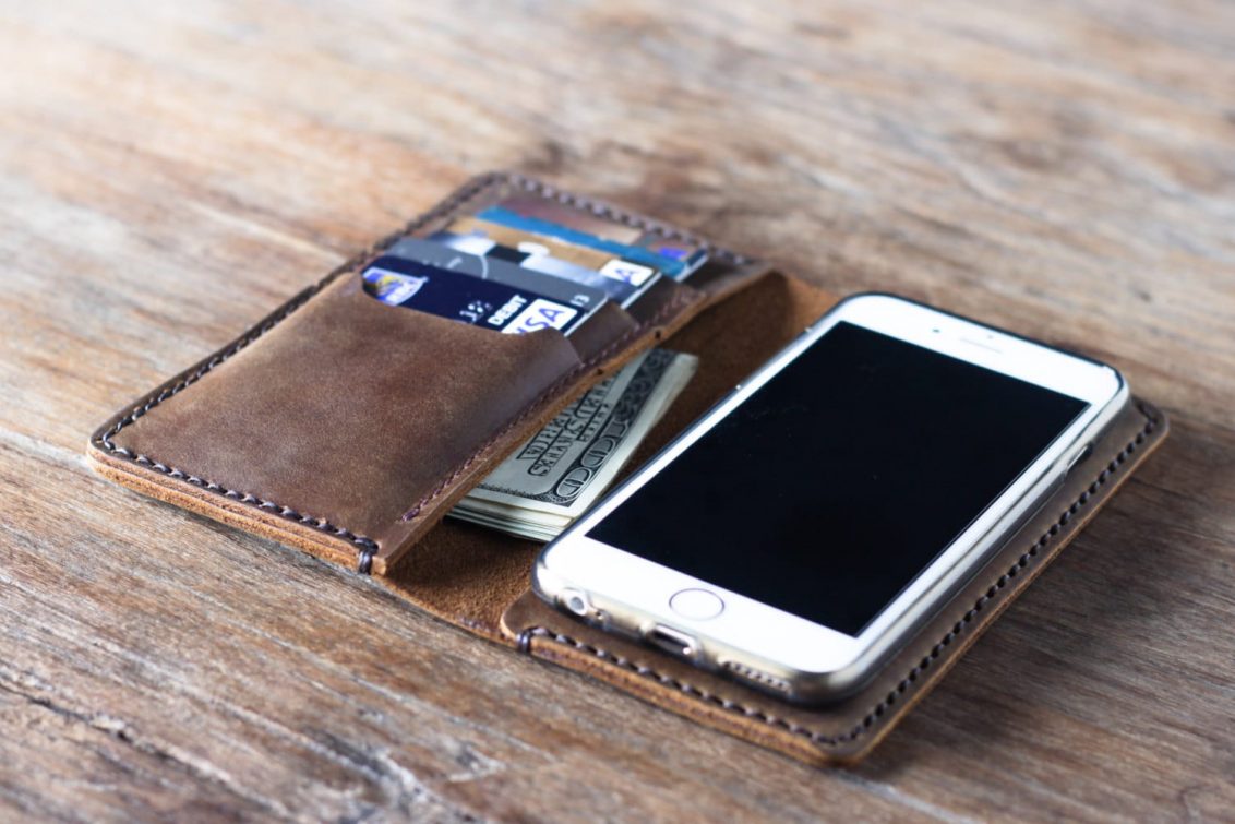 iPhone 7/6 Leather Wallet Case - JooJoobs
