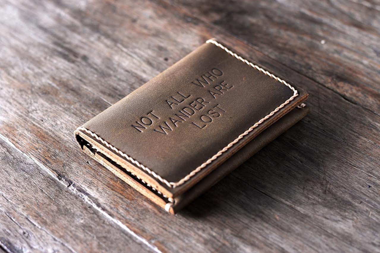 Not All Who Wander Are Lost Wallet - JooJoobs