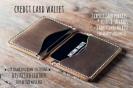 Mens Credit Card Wallet [Handmade] [Personalized] [Free Shipping] 1