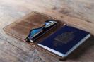 Mens Leather Travel Wallet [Personalized] [Handmade] [Free Shipping] 5