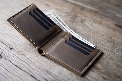 Big Texas Wallet | Handmade Manly Mans Leather Bifold