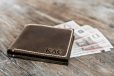 Euro Wallet | Personalized Mens Leather Wallet