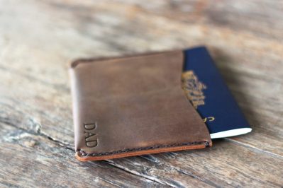 passport holder travel wallet personalized