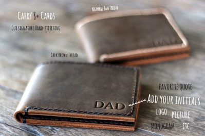 Handmade Bifold Men's Leather Wallet - Robrasim