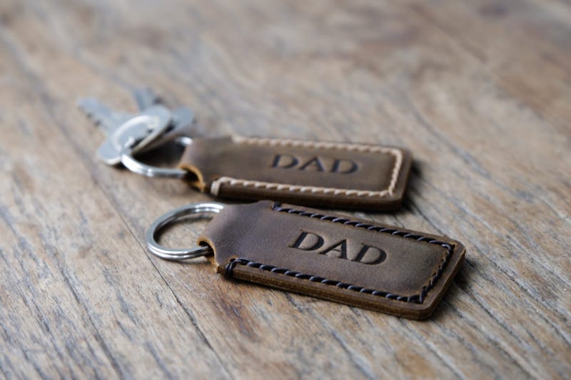 Personalized Leather Keychain 5
