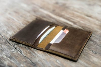 American Flag Wallet [Handmade] [Distressed Leather]