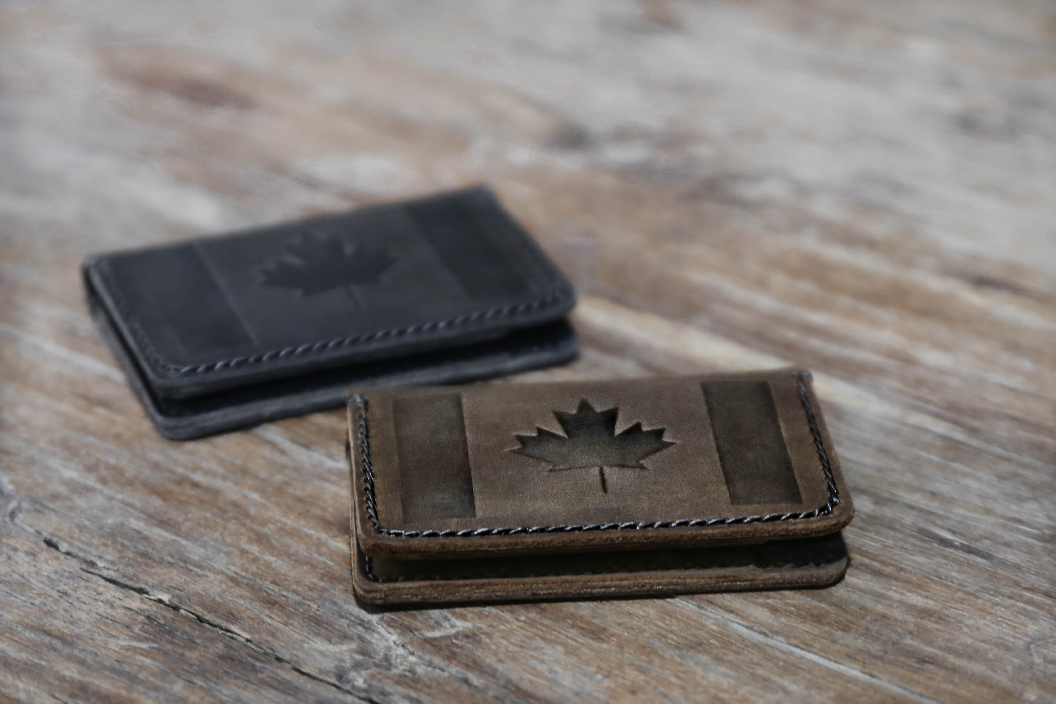 Canadian Flag Wallet [Handmade] [Personalized]