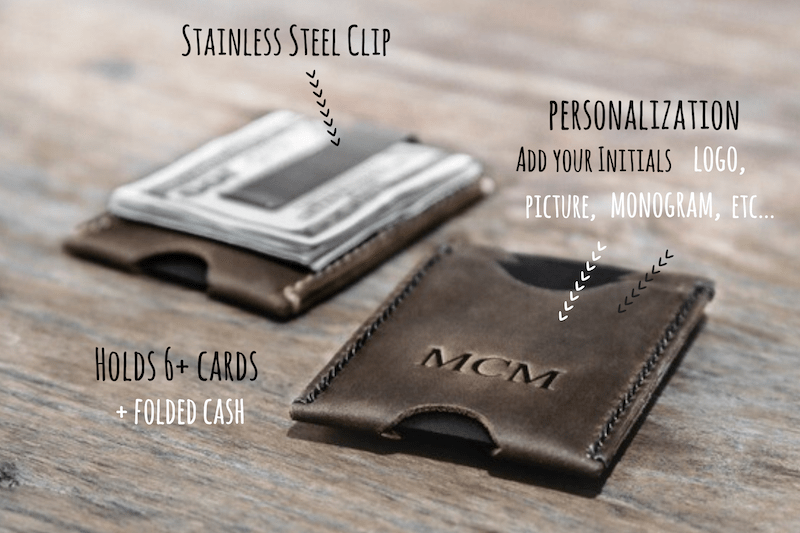 Minimalist Money Clip Wallet 2