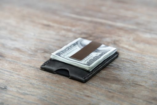 Minimalist Money Clip Wallet [Handmade] [Personalized]