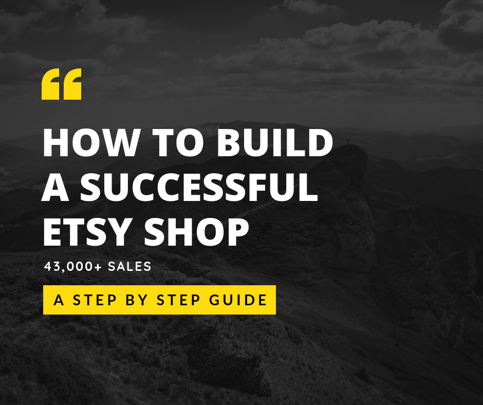 how to build a successful etsy shop