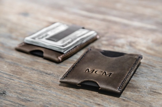 minimalist money clip wallet