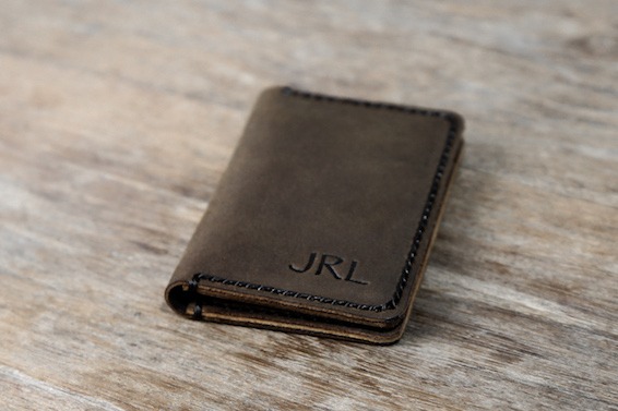 personalized card wallet