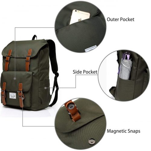 Vaschy Water-Resistant Hiking Backpack