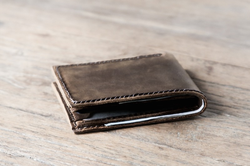 The Bigger Texas - Handmade Manly Mans Leather Wallet