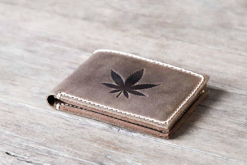 Pot Leaf Wallet